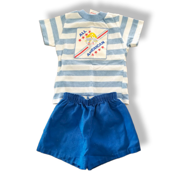 Vintage Matching Sets Vintage 8s Baby Boy Tennis Player All